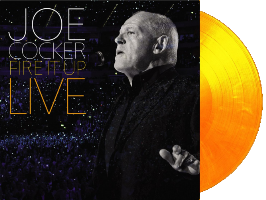 Joe Cocker - 2013 Fire It Up Live - Orange vinyl LP  - 250 kr.